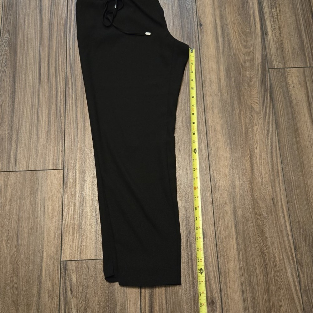 945. Zara Basic Collection Black Drawstring Busin… - image 7